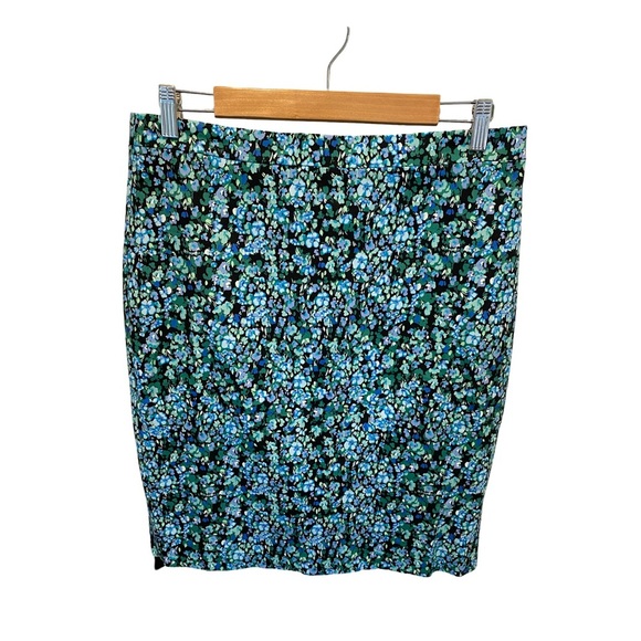 J. Crew Floral Pencil Skirt NWT Size 10